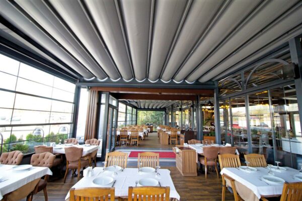 pergola in resturant