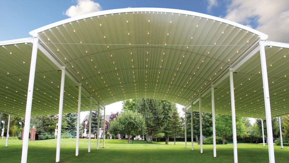 pergola pvc