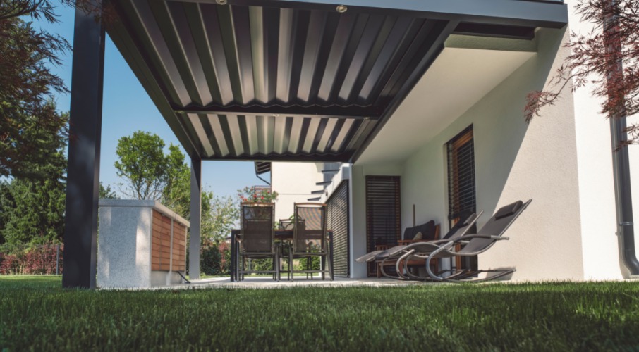 aluminium pergola