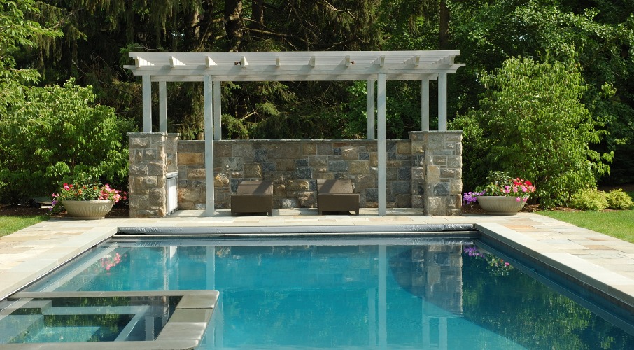 pergola uteservering